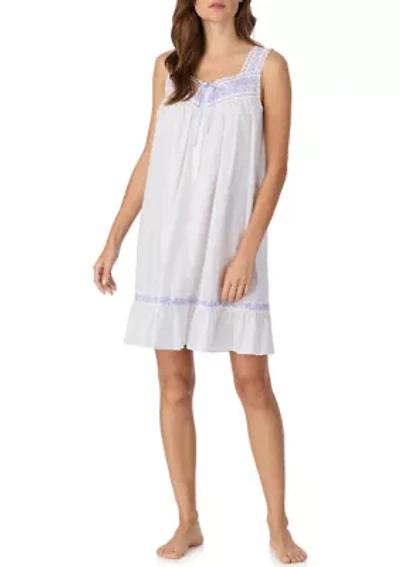 Women's Sleeveless Short Chemise