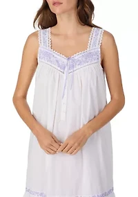 Women's Sleeveless Short Chemise