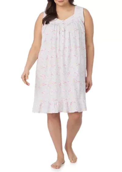Plus Short Knit Nightgown
