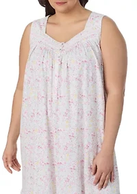 Plus Short Knit Nightgown