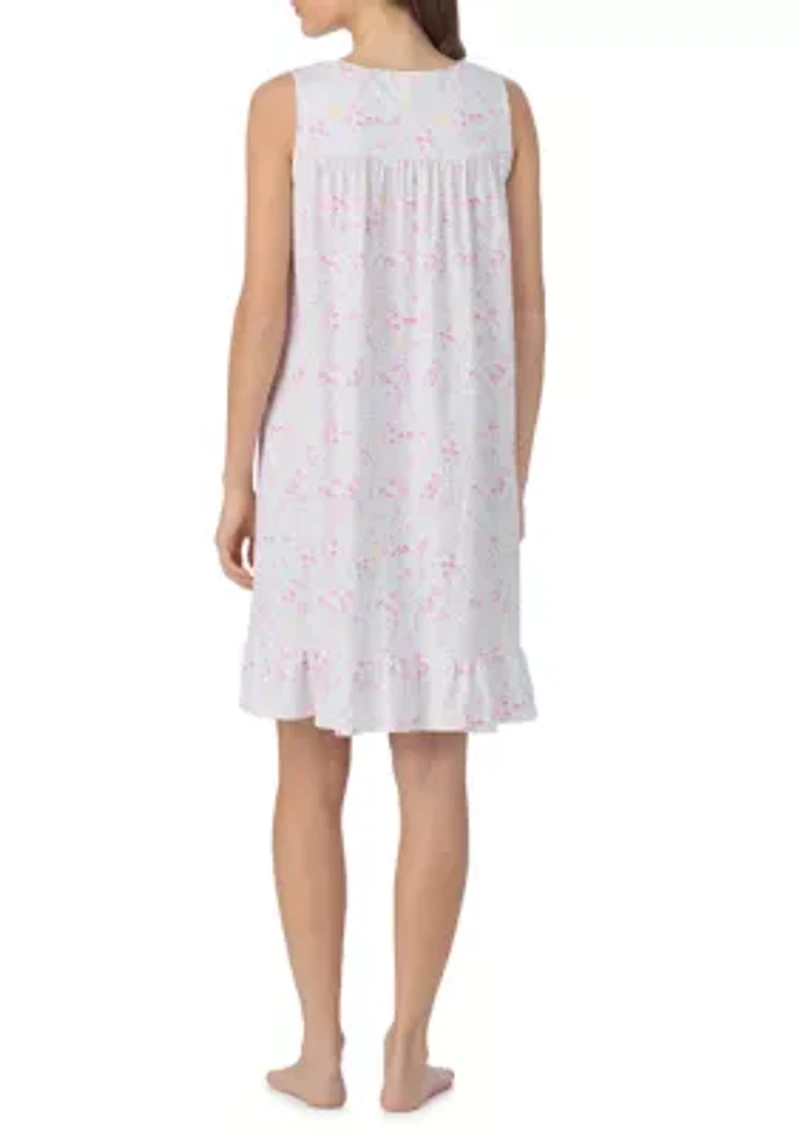 Short Sleeveless Chemise