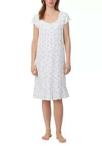 Cap Sleeve Waltz Nightgown