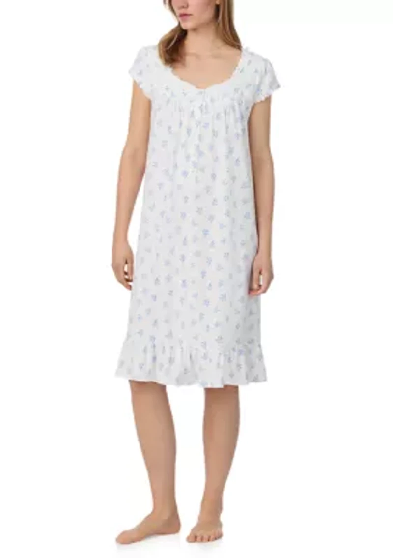 Cap Sleeve Waltz Nightgown