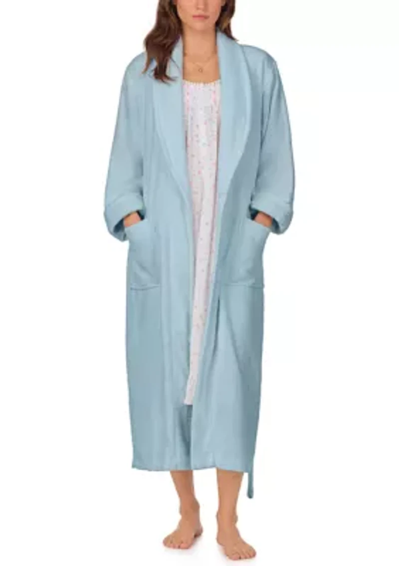Cotton Terry Ballet Wrap Robe