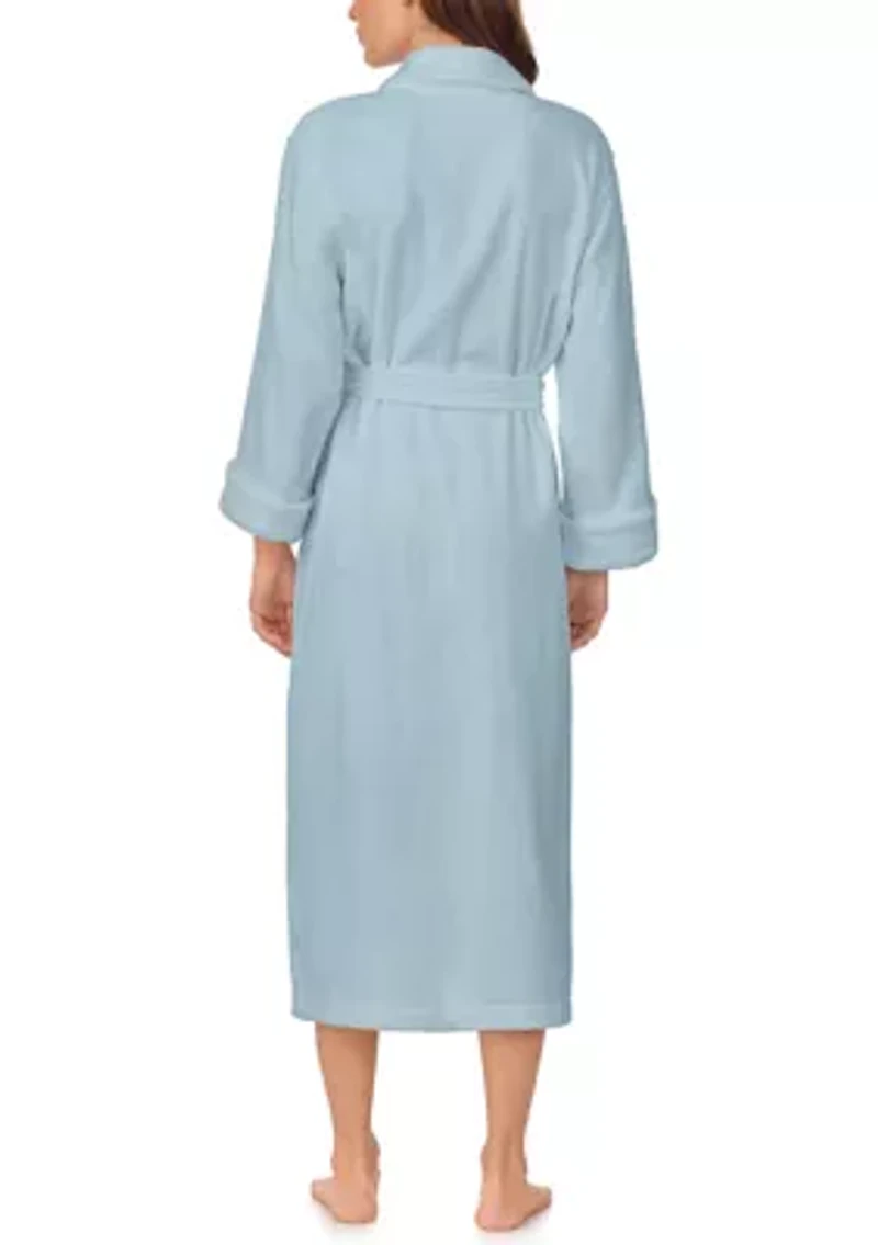 Cotton Terry Ballet Wrap Robe