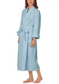 Cotton Terry Ballet Wrap Robe