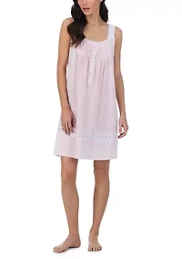Dobby Stripe Sleep Chemise
