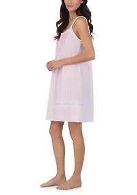 Dobby Stripe Sleep Chemise