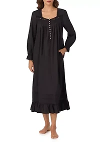 Women's Long Sleeve Ballet Nightgown