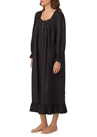 Women's Long Sleeve Ballet Nightgown