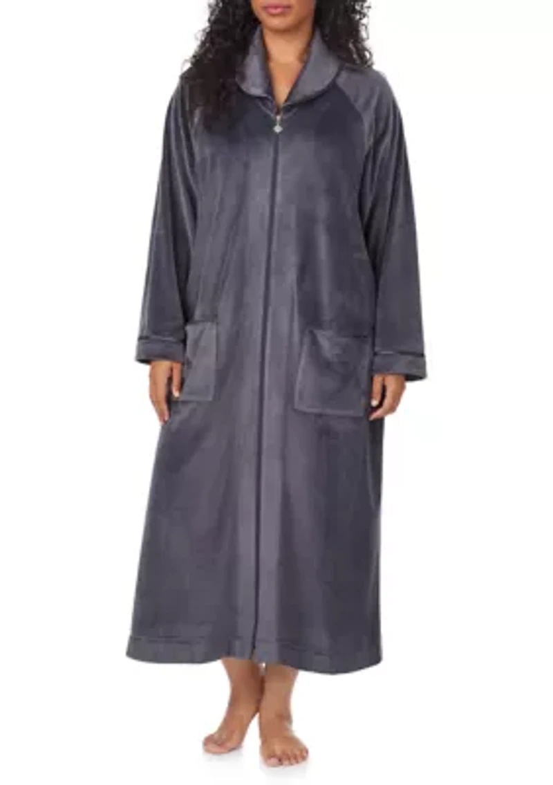 Plus Lux Double Sided Velour Robe