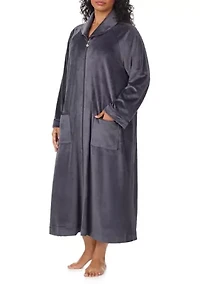 Plus Lux Double Sided Velour Robe