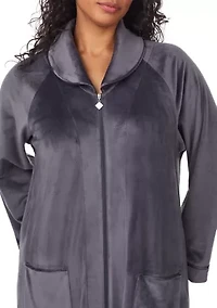 Plus Lux Double Sided Velour Robe
