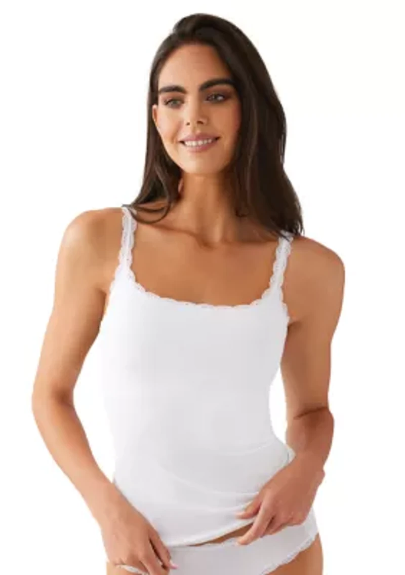 Women's Inspired Eyelet Cami Top