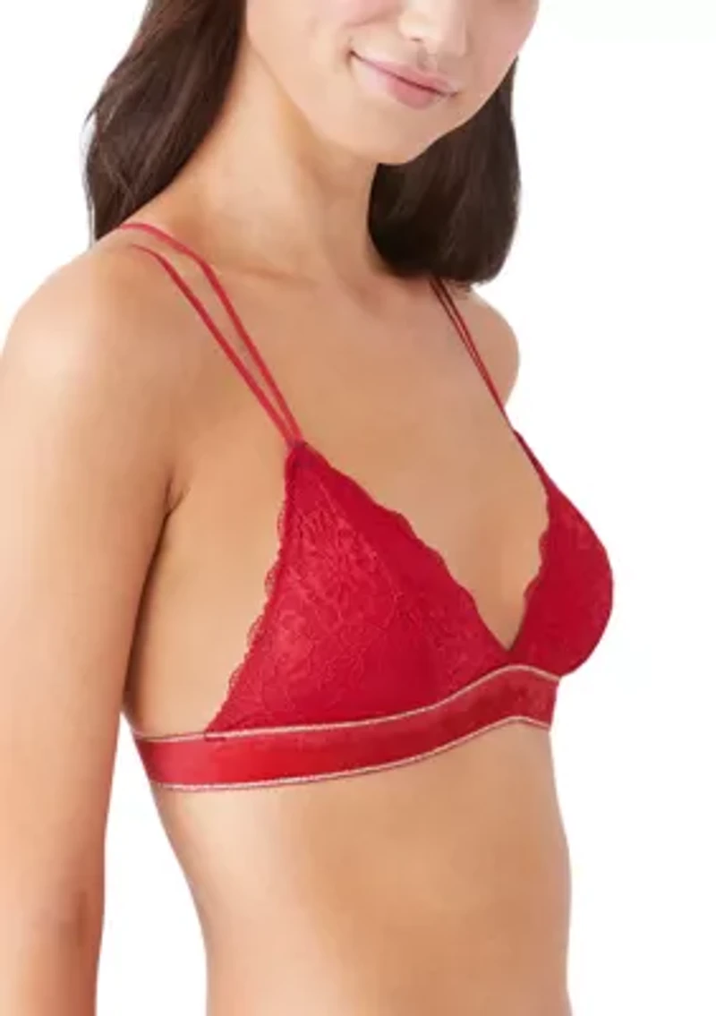 Lace Bralette with Removable Foam Modesty Pads