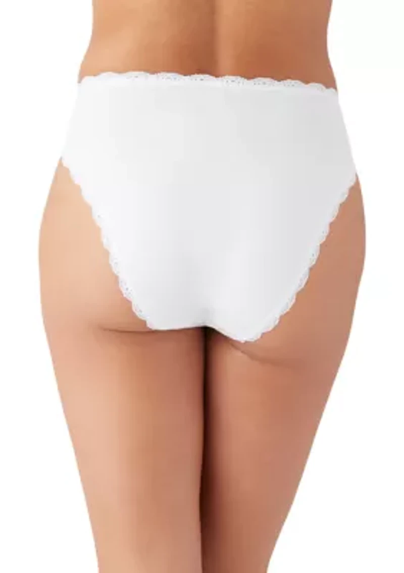 Inspired Eyelet High Leg Panty