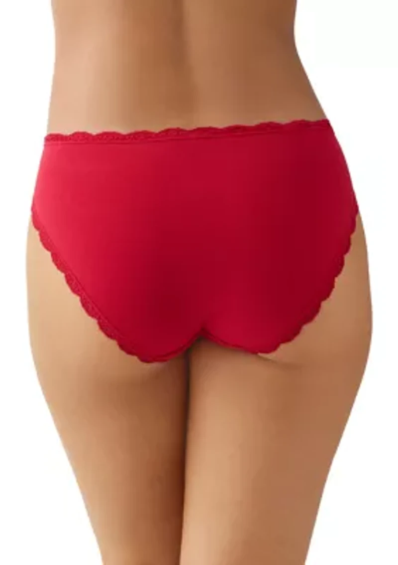 Inspired Eyelet High Leg Panty