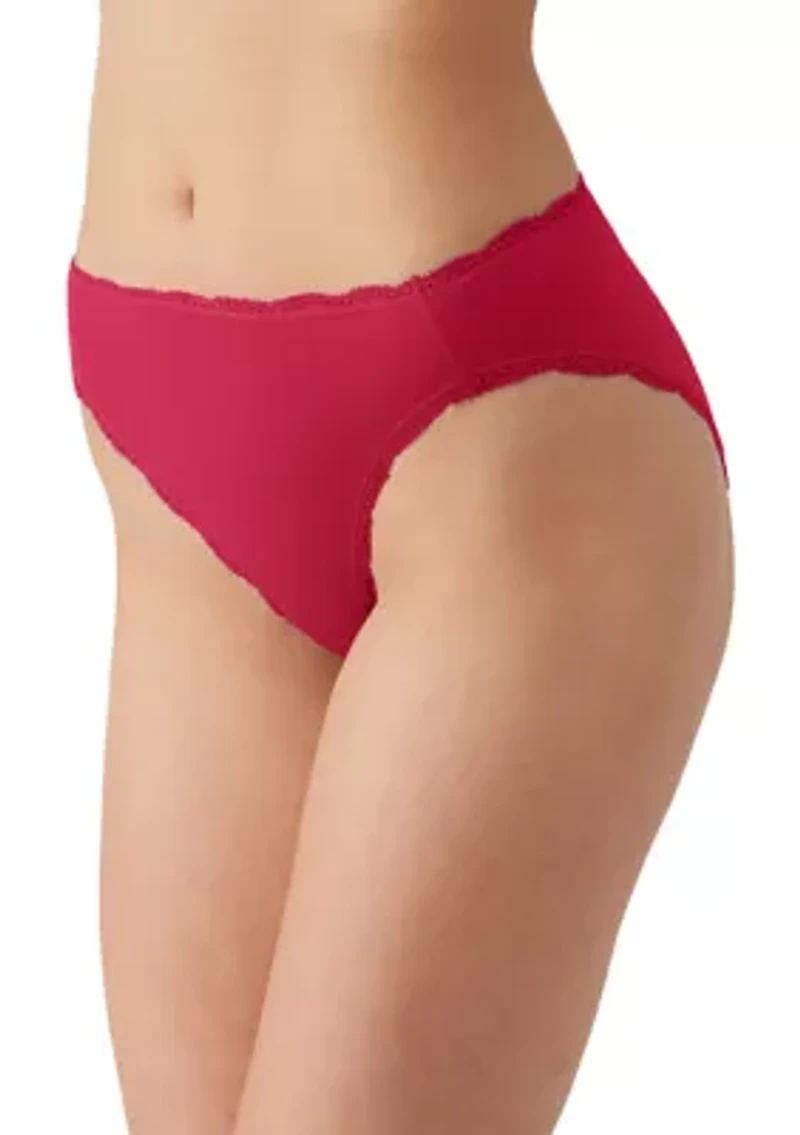 Inspired Eyelet High Leg Panty