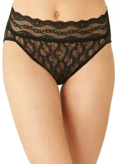 Lace Kiss Hi Leg Brief - 978382
