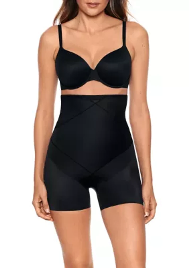 Tummy Tuck Extra Firm High Waist Boyshorts - 2416