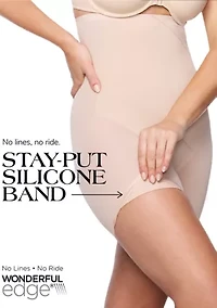 Extra Firm Tummy Control Sheer Trim Thigh Slimmer - 2789