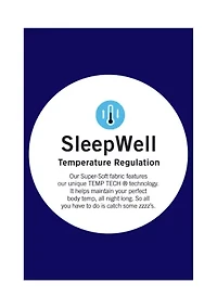 Women's Sleepwell Printed Knit Capri Pajama Pant Made With Temperature Regulating Technology