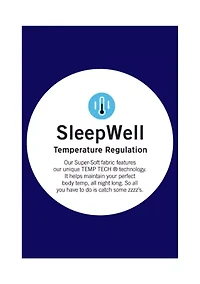 Women's Sleepwell Printed Knit Pajama Pants Made with Temperature Regulating Technology