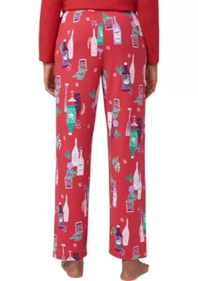 Winter Cocktails Pajama Pants