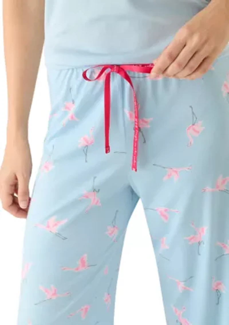 Fly Flamingo Pajama Pants