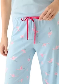 Fly Flamingo Pajama Pants