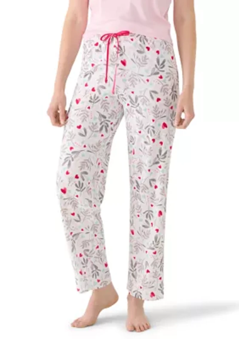 My Heart Petals Pajama Pants