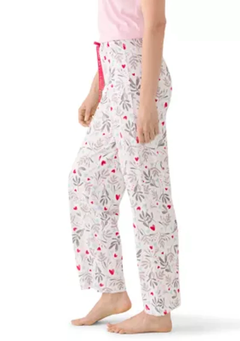 My Heart Petals Pajama Pants