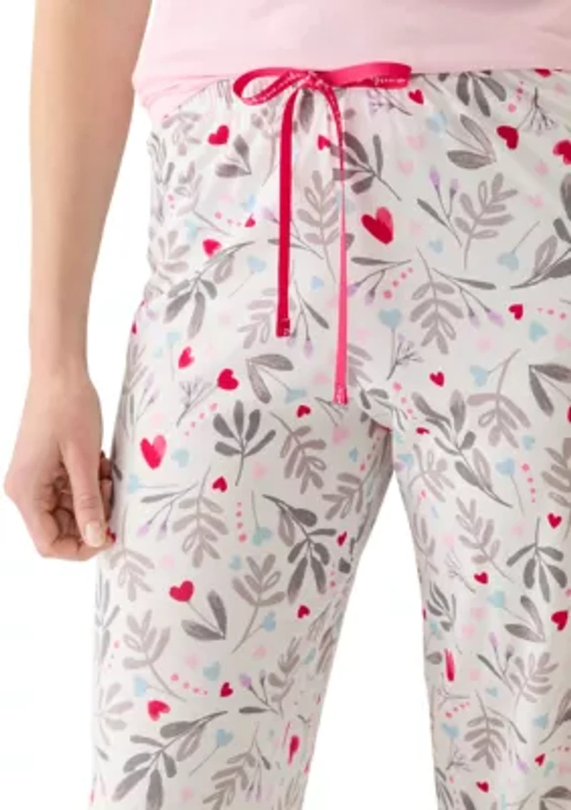 My Heart Petals Pajama Pants