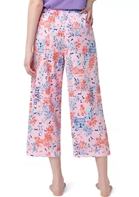 Women's Kittyville Toile Pajama Capri Pants