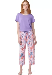 Women's Kittyville Toile Pajama Capri Pants
