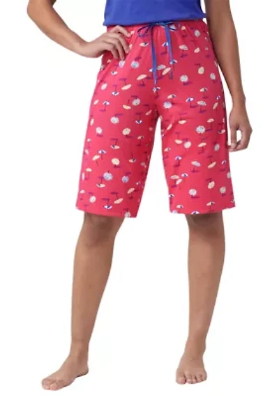 Printed Bermuda Shorts