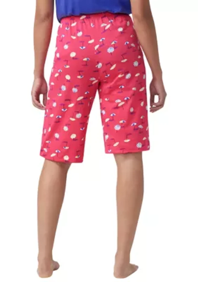 Printed Bermuda Shorts