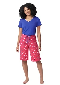 Printed Bermuda Shorts