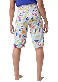 Printed Bermuda Shorts