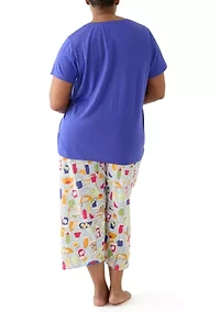 Plus V-Neck T-Shirt