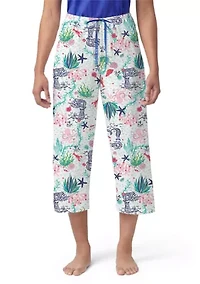 Underwater Wonder Capri Pajama Pants