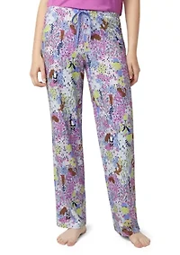 Women's Garden Gato y Perro Pajama Pants
