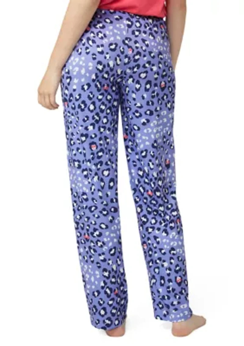 Shady Leopard Long Pajama Pants
