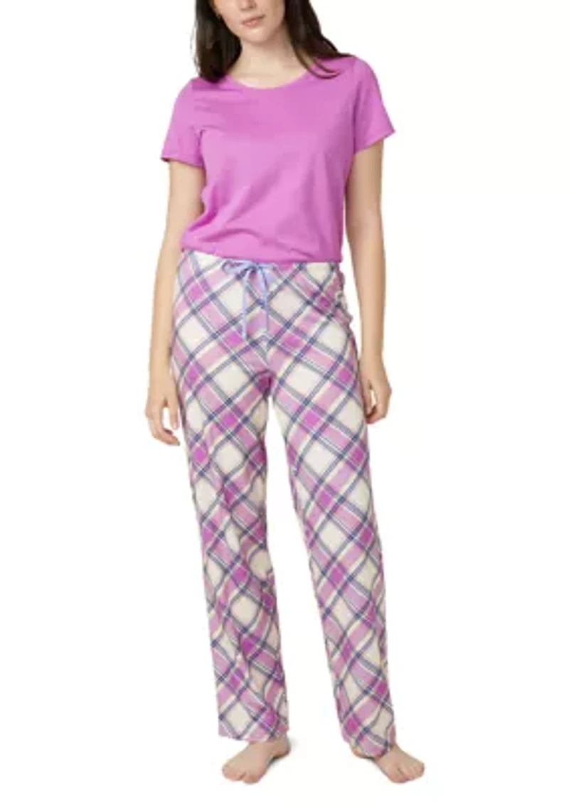 Woodlands Plaid Long Pajama Pants
