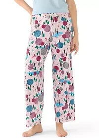 Winter Tree Mountains Pajama Pants
