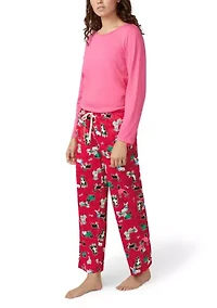 Women's Pups Parkas Pajama Pants