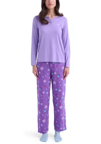 Women's Timeless Jersey Folded Sleep Set