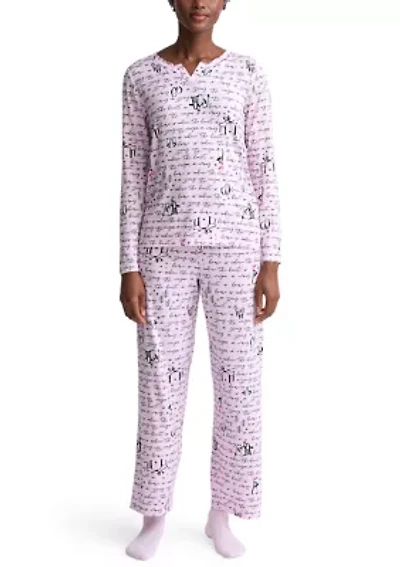 Women's Timeless Jersey Folded Sleep Set