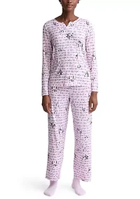 Women's Timeless Jersey Folded Sleep Set