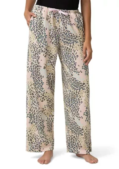 Women's Lazy Leopard Pajama Pants